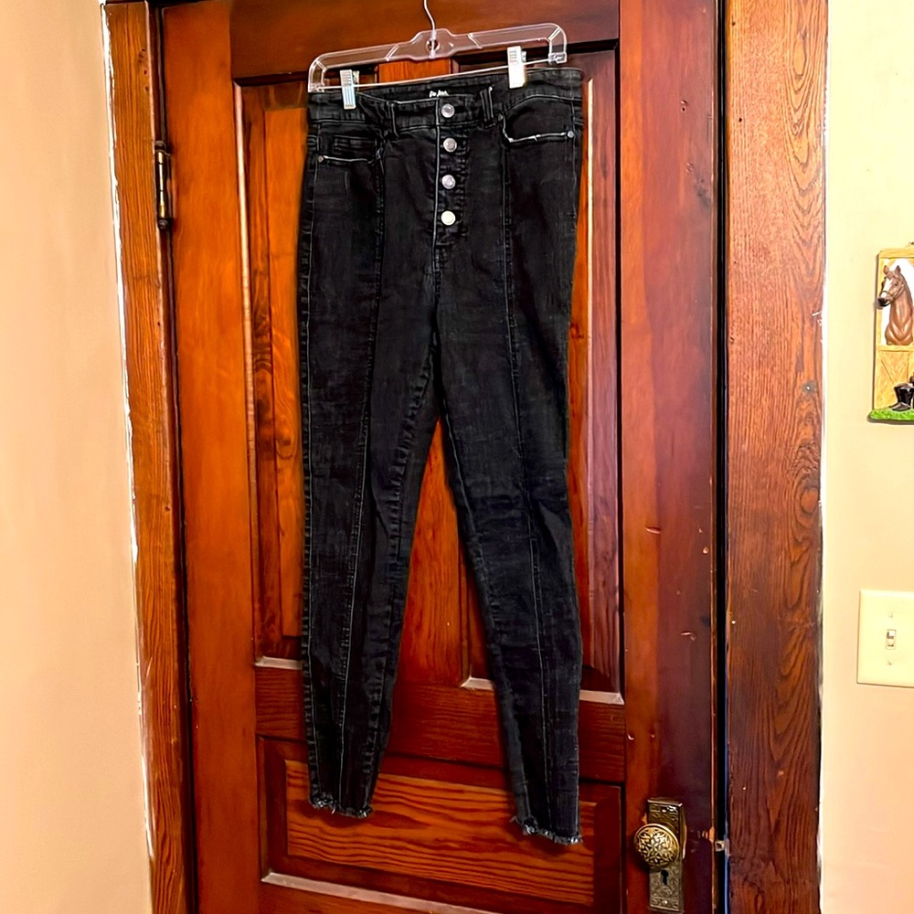 Du Jour jeans.  Size 10.  Black wash.